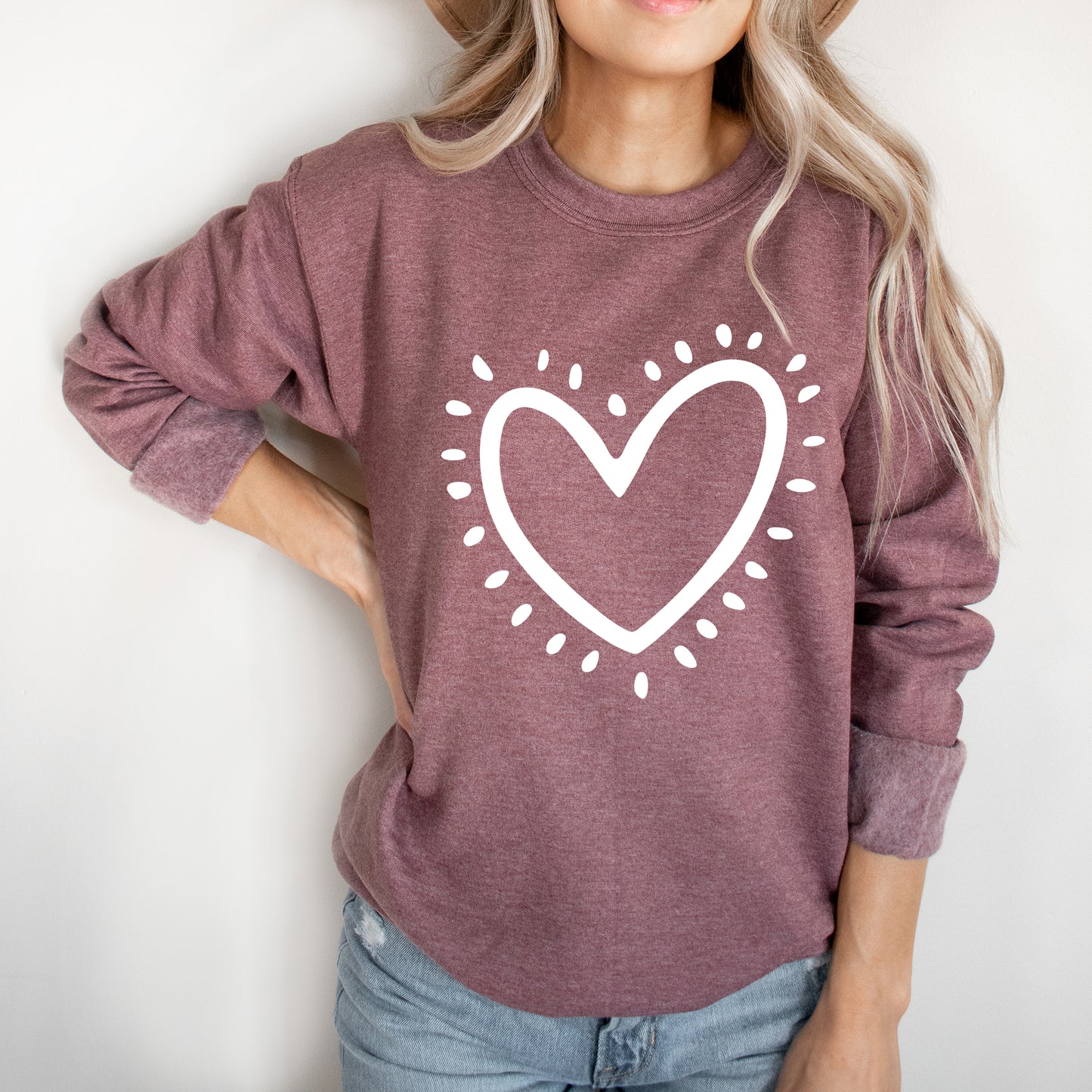 Heart Drawing | Sweatshirt