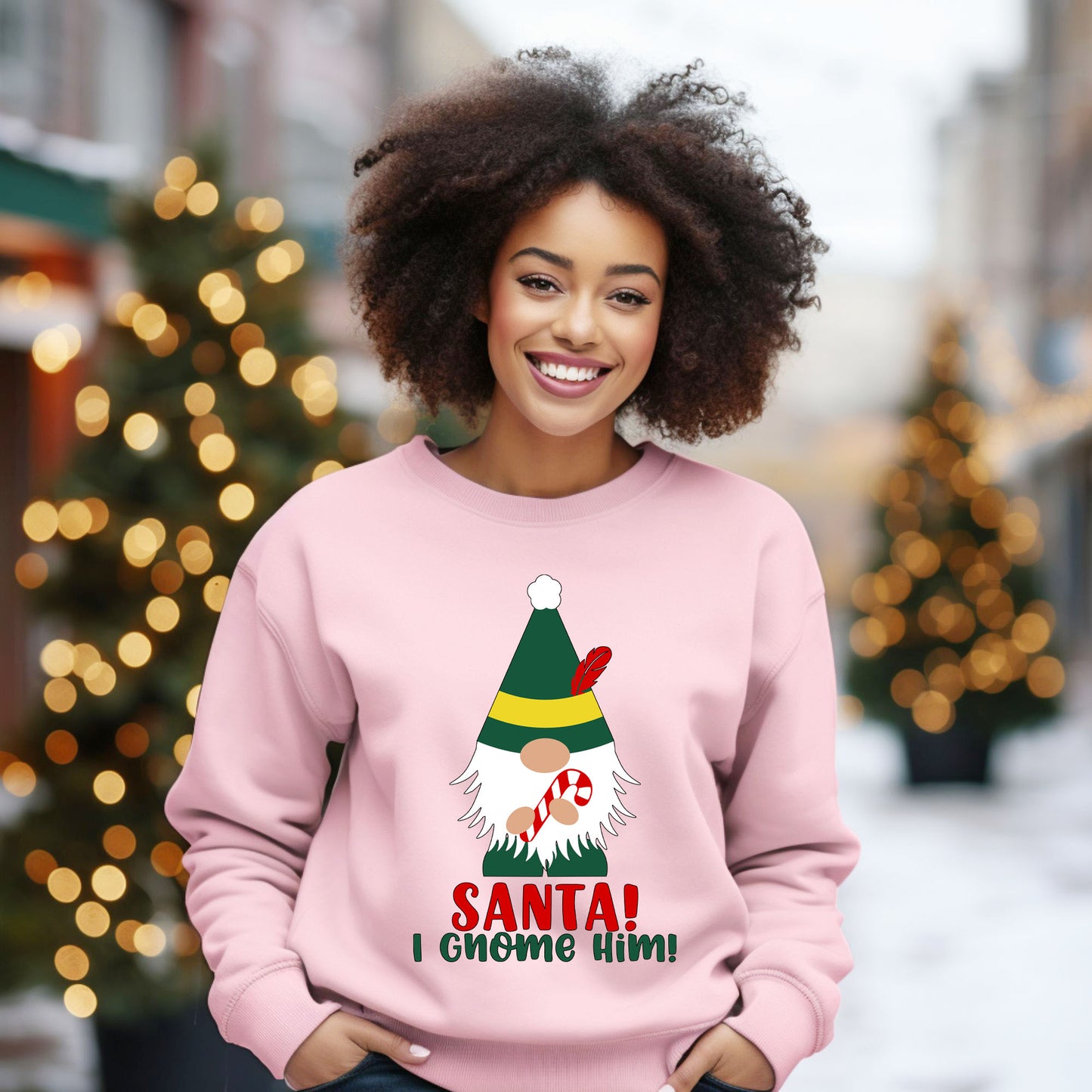 Santa I Gnome Him | Sweatshirt