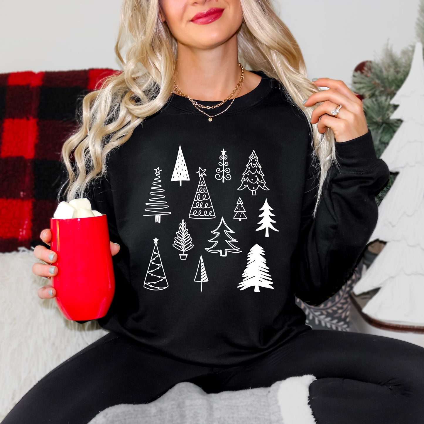 Christmas Tree Botanical | Sweatshirt