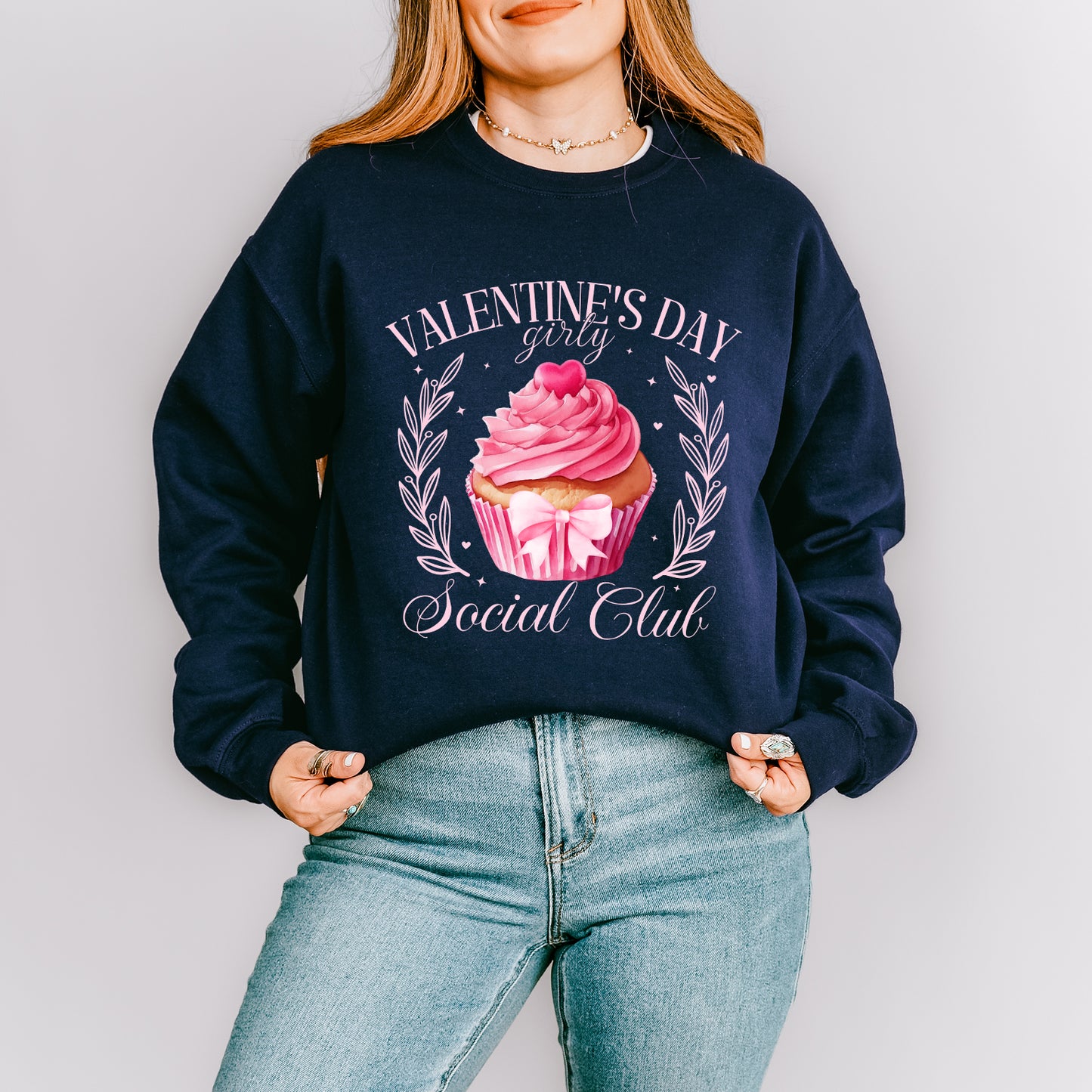 Coquette Valentine Cupcake | Sweatshirt