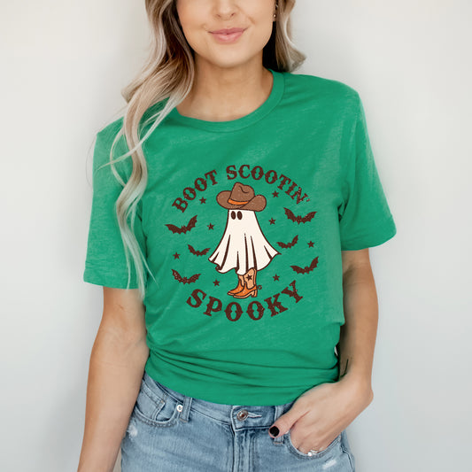 Boot Scootin' Spooky | Short Sleeve Crew Neck