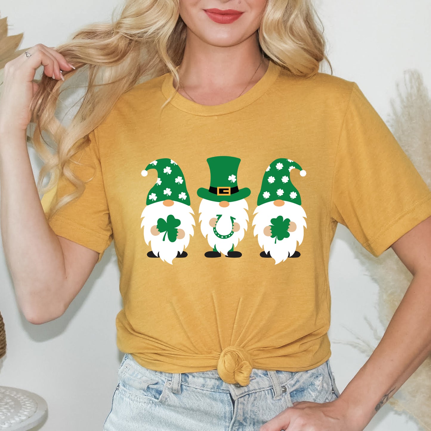 St. Patrick's Gnomes | Short Sleeve Graphic Tee