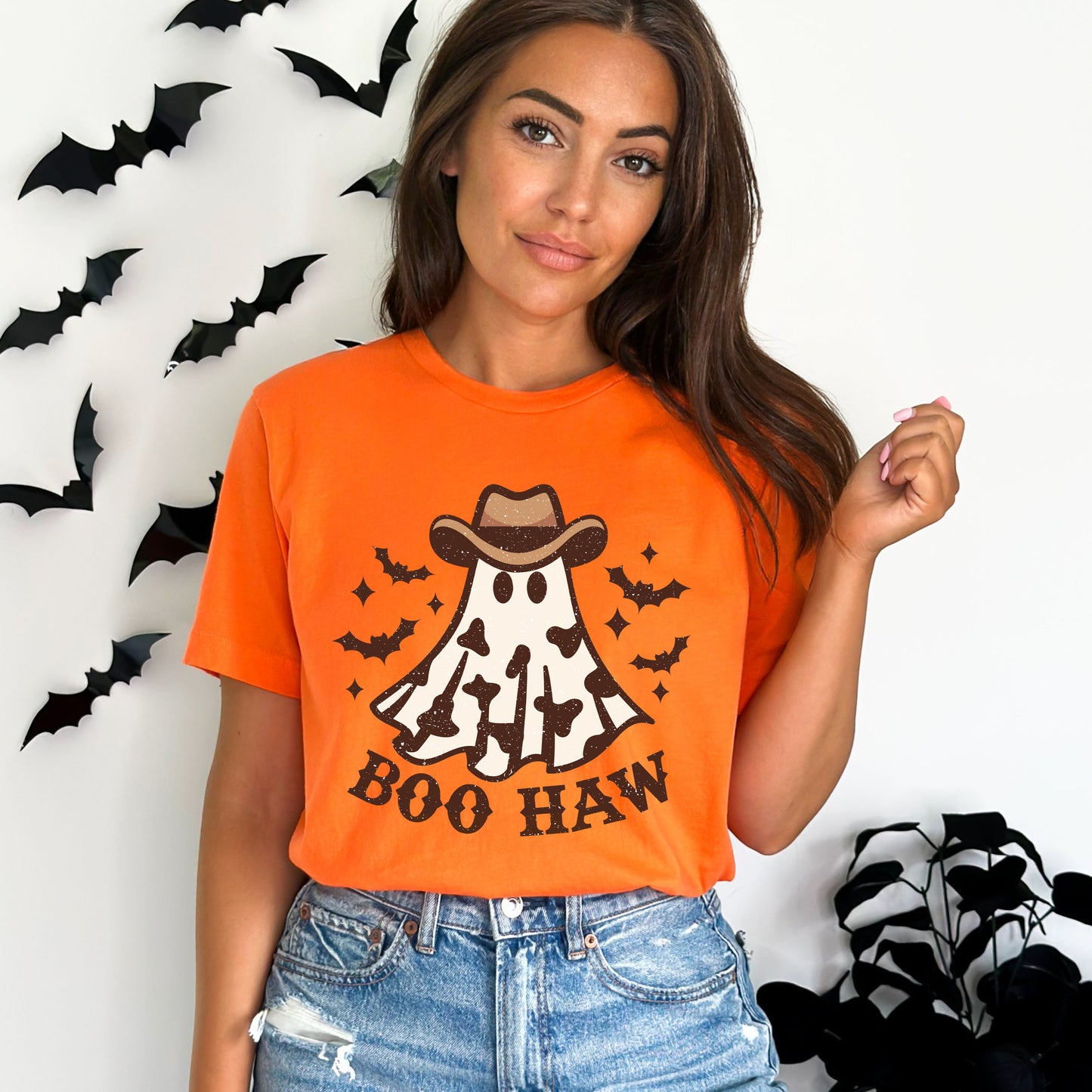 Boo Haw Ghost | Short Sleeve Crew Neck