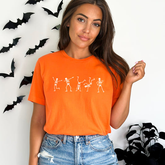 Dancing Skeleton | Short Sleeve Graphic Tee