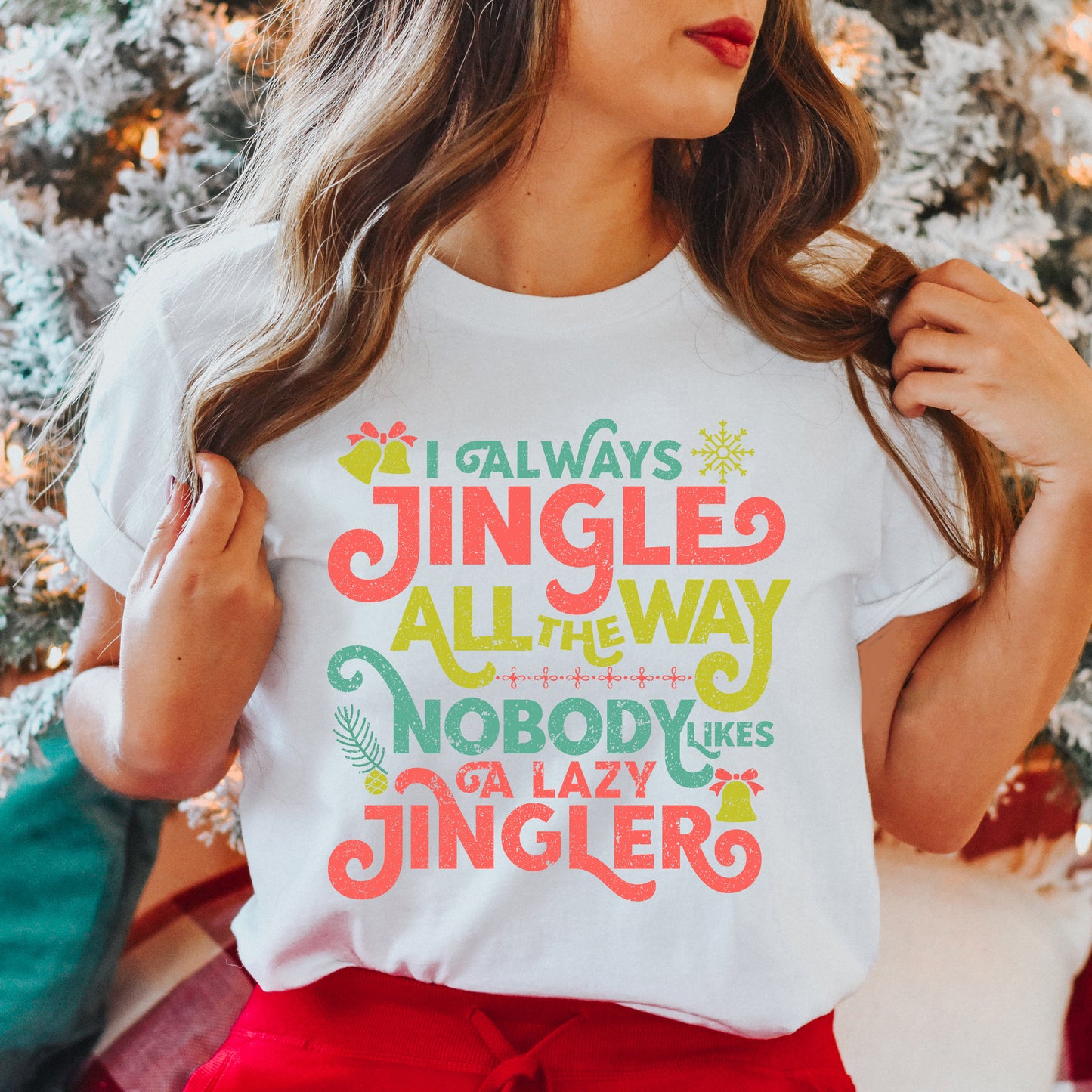 Nobody Likes A Lazy Jingler | Short Sleeve Graphic Tee