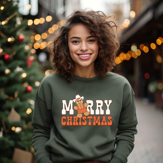 Merry Christmas Gingerbread | Sweatshirt