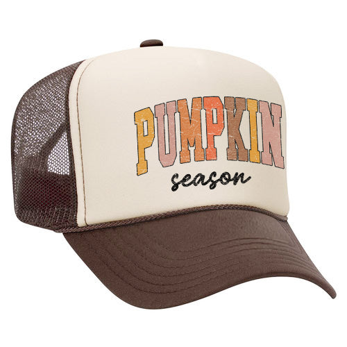 Pumpkin Season Grunge | Foam Trucker Hat