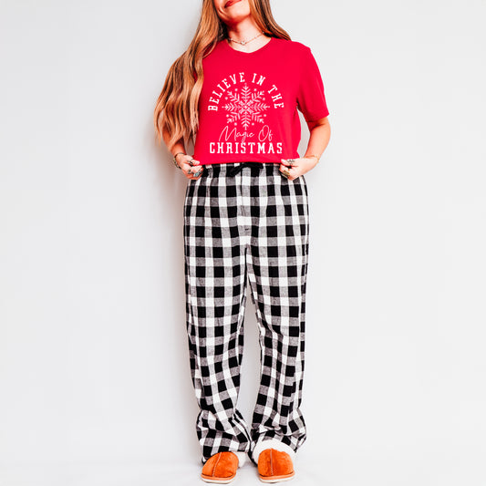 Magic Of Christmas | Plaid Pajama Set