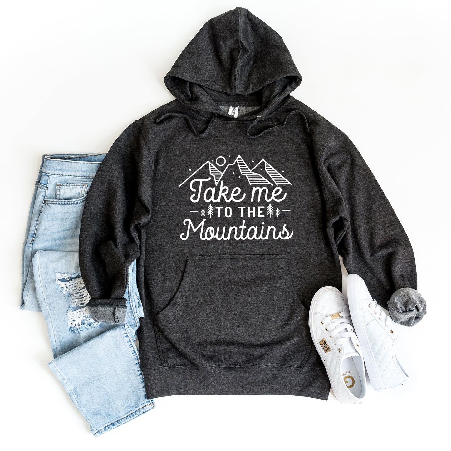 Take Me To The Mountains Landscape | Graphic Hoodie