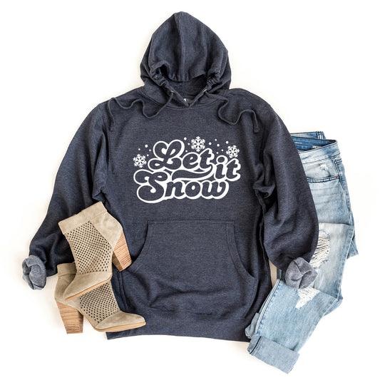 Retro Let It Snow | Hoodie