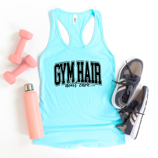 Gym Hair Varsity | Racerback Tank