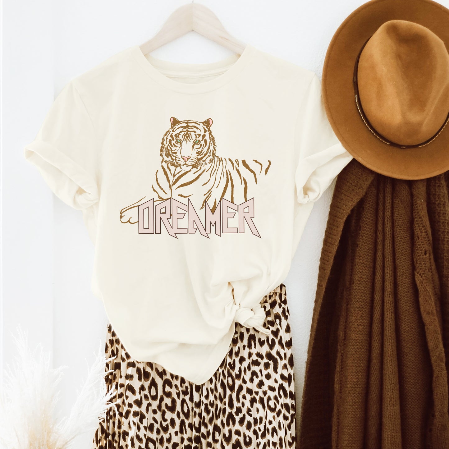 Dreamer Tiger | Short Sleeve Graphic Tee