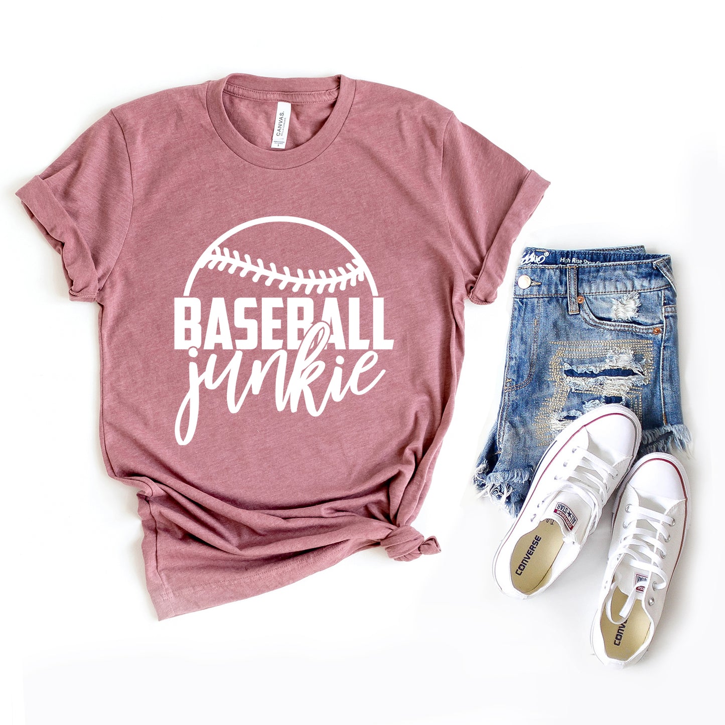 Baseball Junkie | Short Sleeve Graphic Tee