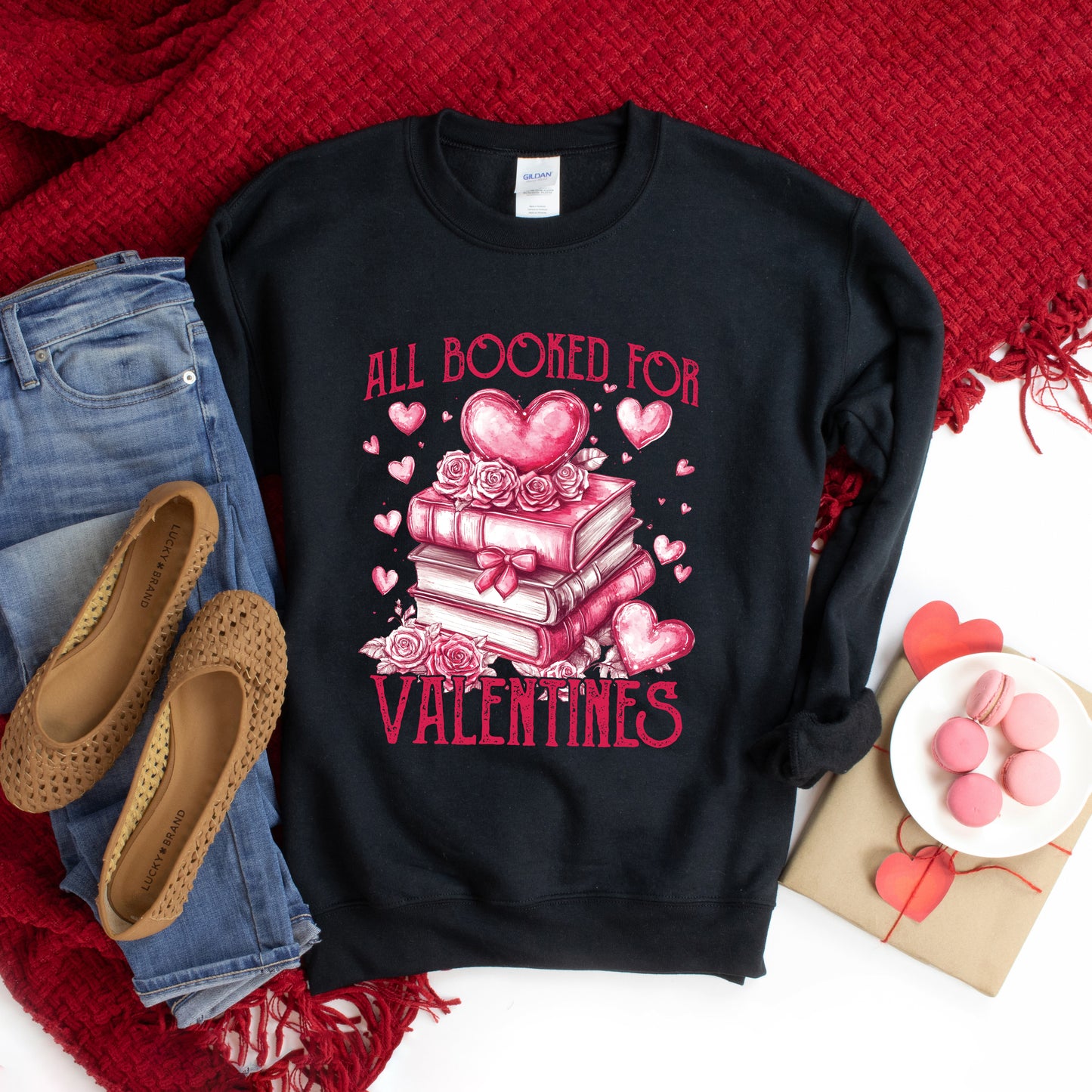 All Booked For Valentines | Sweatshirt