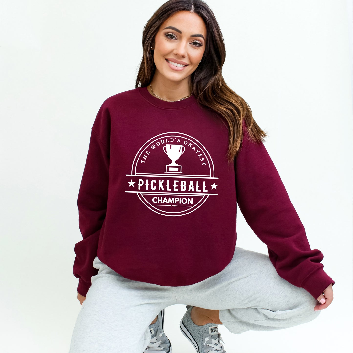 The World's Okayest Pickleball Champion | Sweatshirt