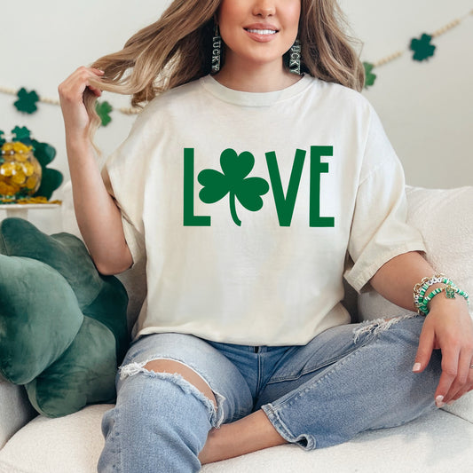 Love Clover | Garment Dyed Tee