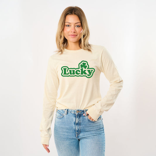 Lucky Bold | Long Sleeve Crew Neck