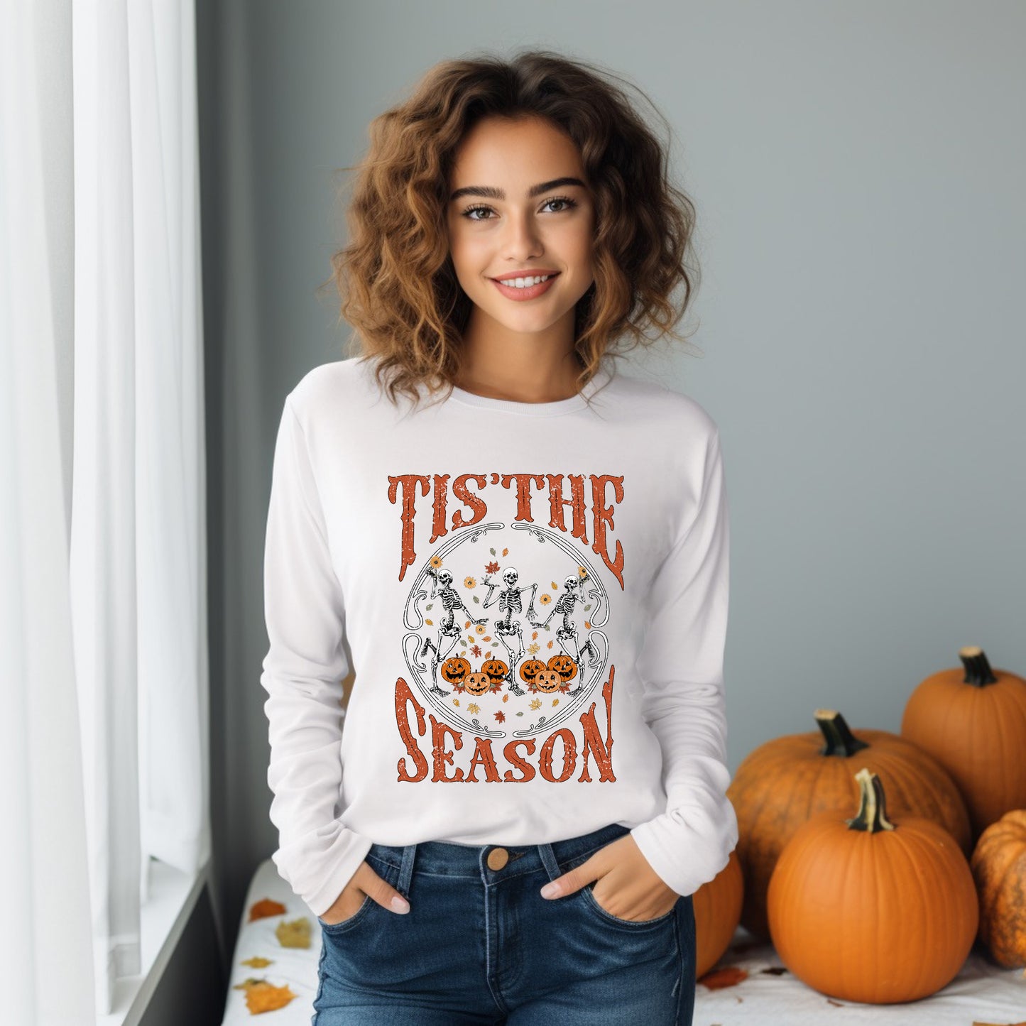 Tis The Season Fall |  Long Sleeve Crew Neck