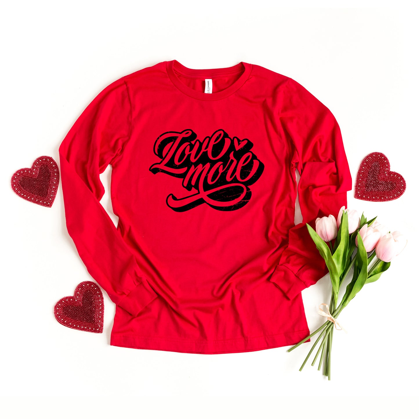 Love More Words | Long Sleeve Graphic Tee