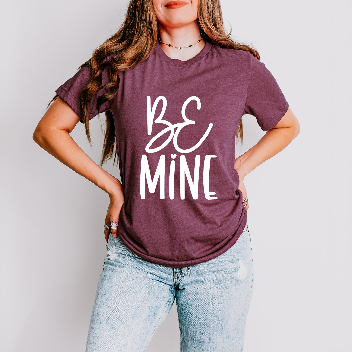 Be Mine Words | Short Sleeve Graphic Tee