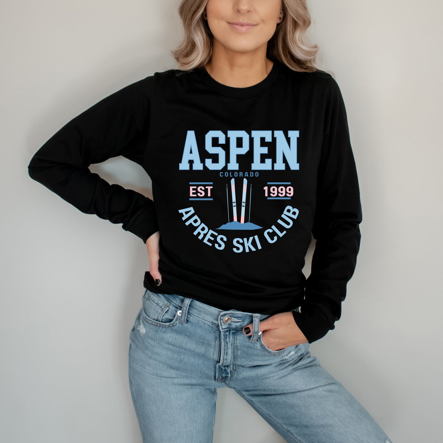 Aspen Ski Club | Long Sleeve Crew Neck