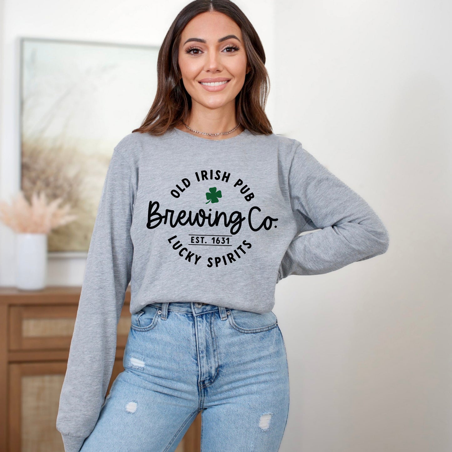 Old Irish Brewing Co | Long Sleeve Crew Neck