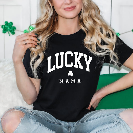 Lucky Mama | Short Sleeve Graphic Tee