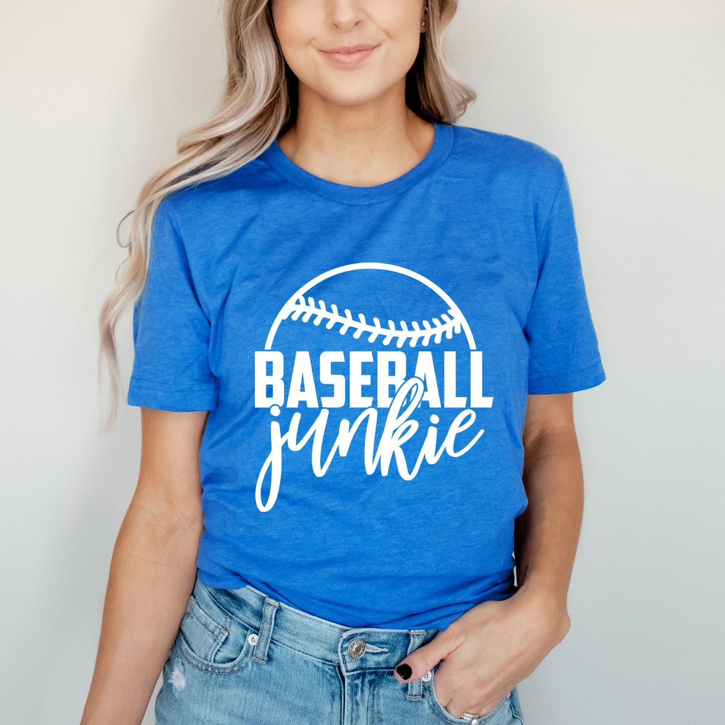 Baseball Junkie | Short Sleeve Graphic Tee