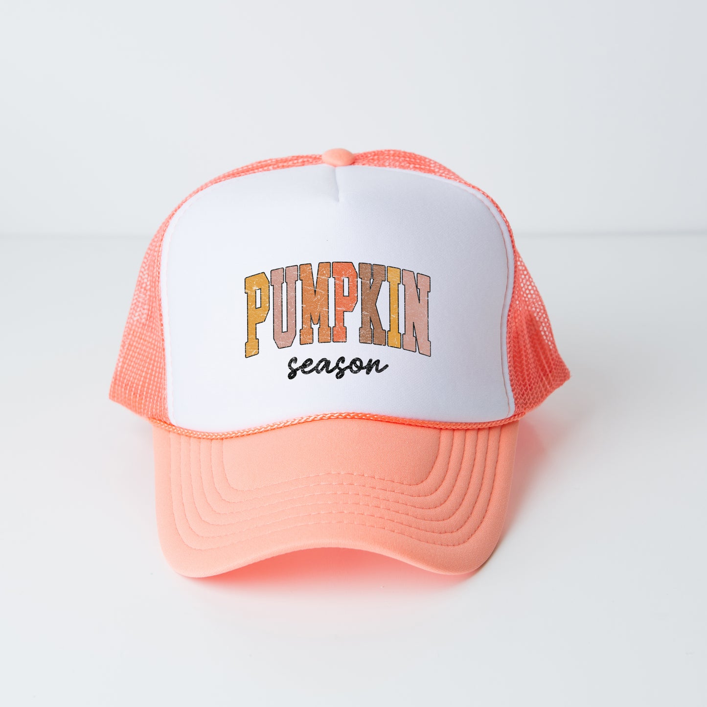 Pumpkin Season Grunge | Foam Trucker Hat