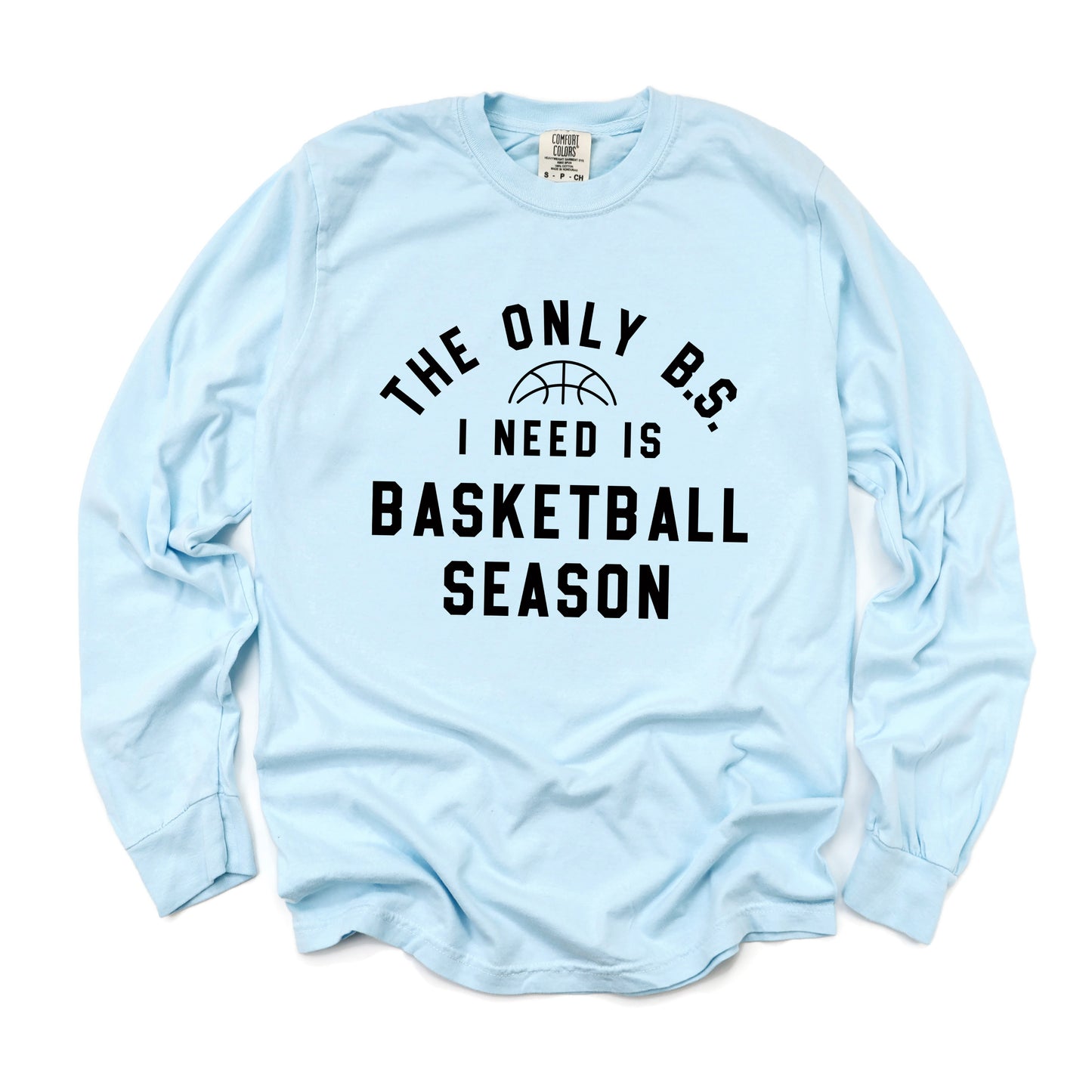 Basketball Season BS | Garment Dyed Long Sleeve