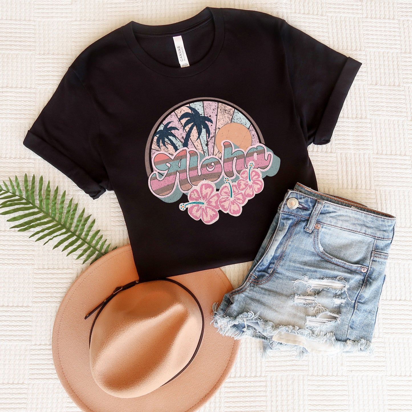 Retro Aloha | Short Sleeve Graphic Tee