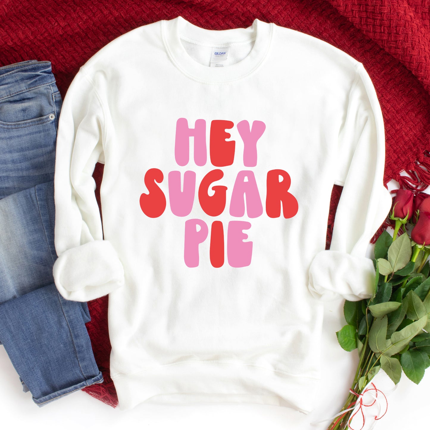 Hey Sugar Pie Bold | Sweatshirt