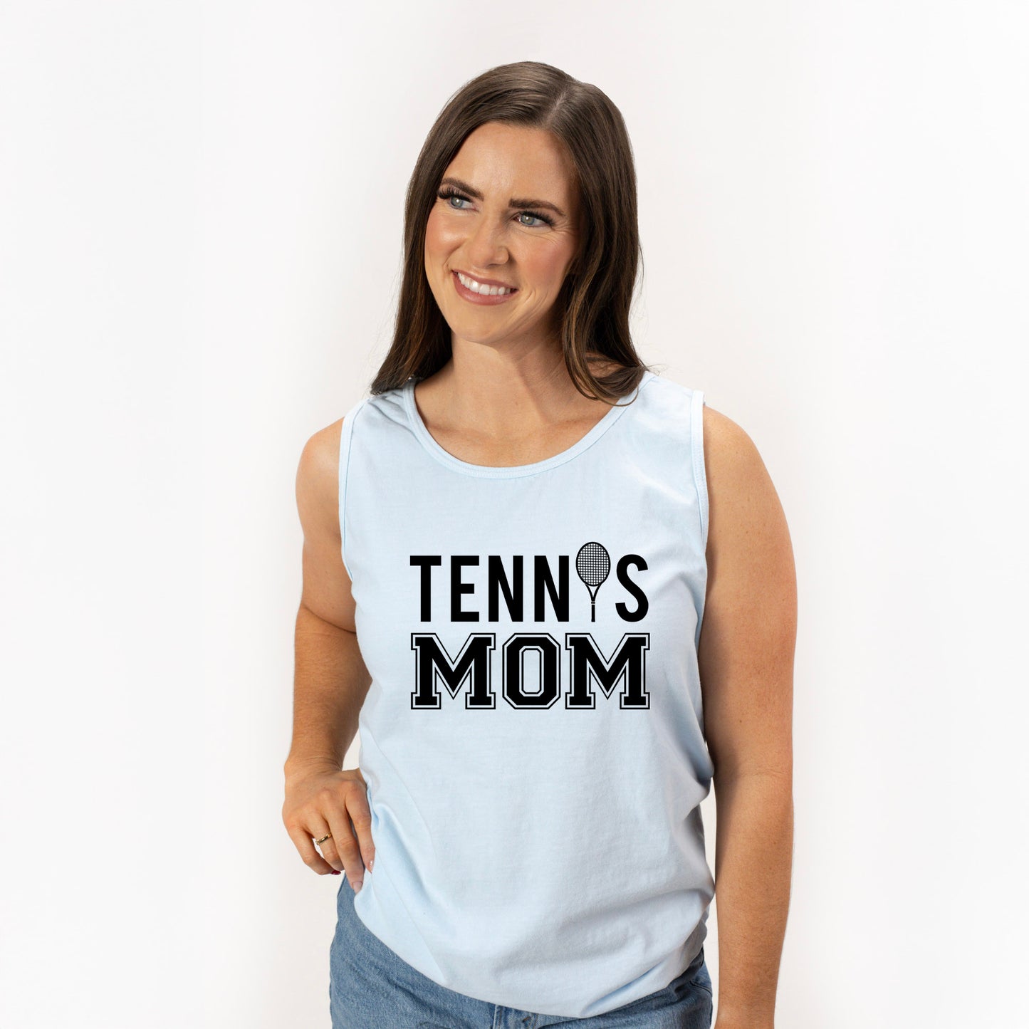 Tennis Mom | Garment Dyed Tank