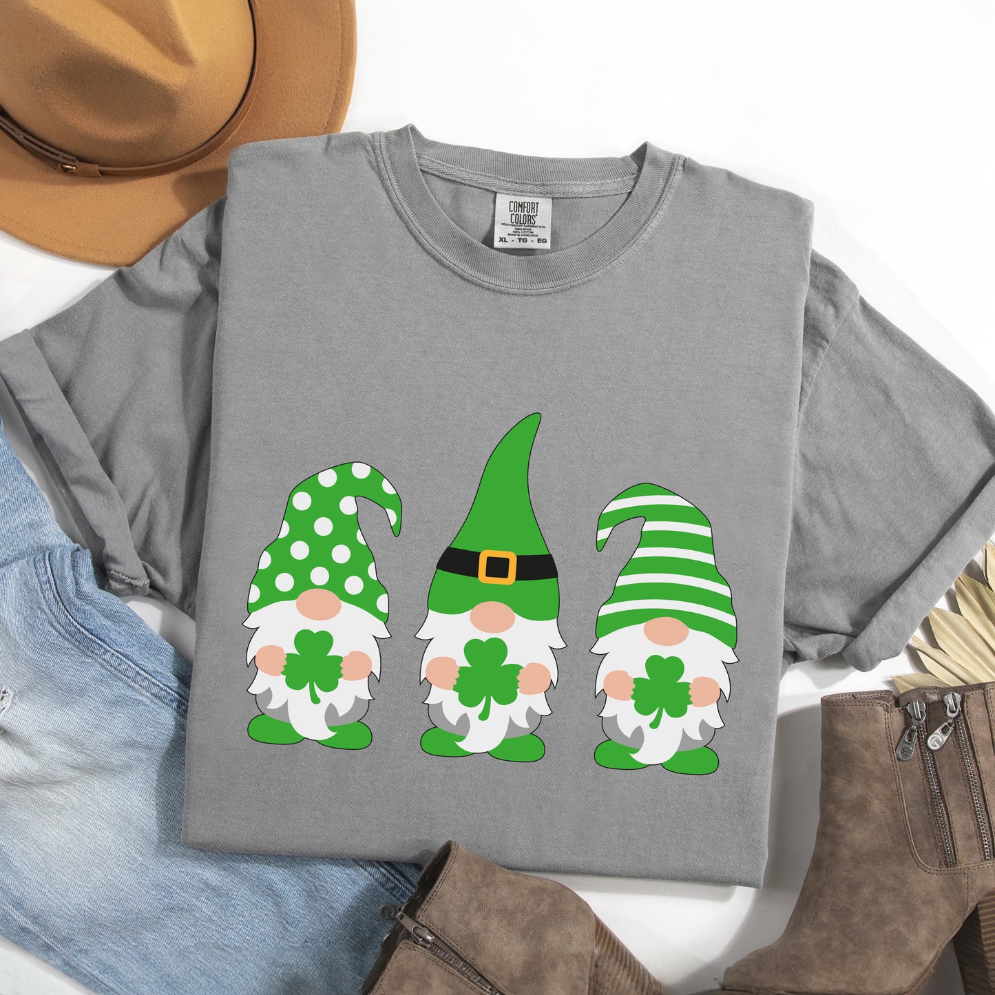 Lucky Gnomes | Garment Dyed Tee