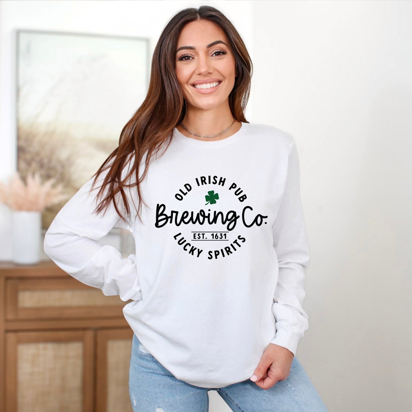 Old Irish Brewing Co | Long Sleeve Crew Neck