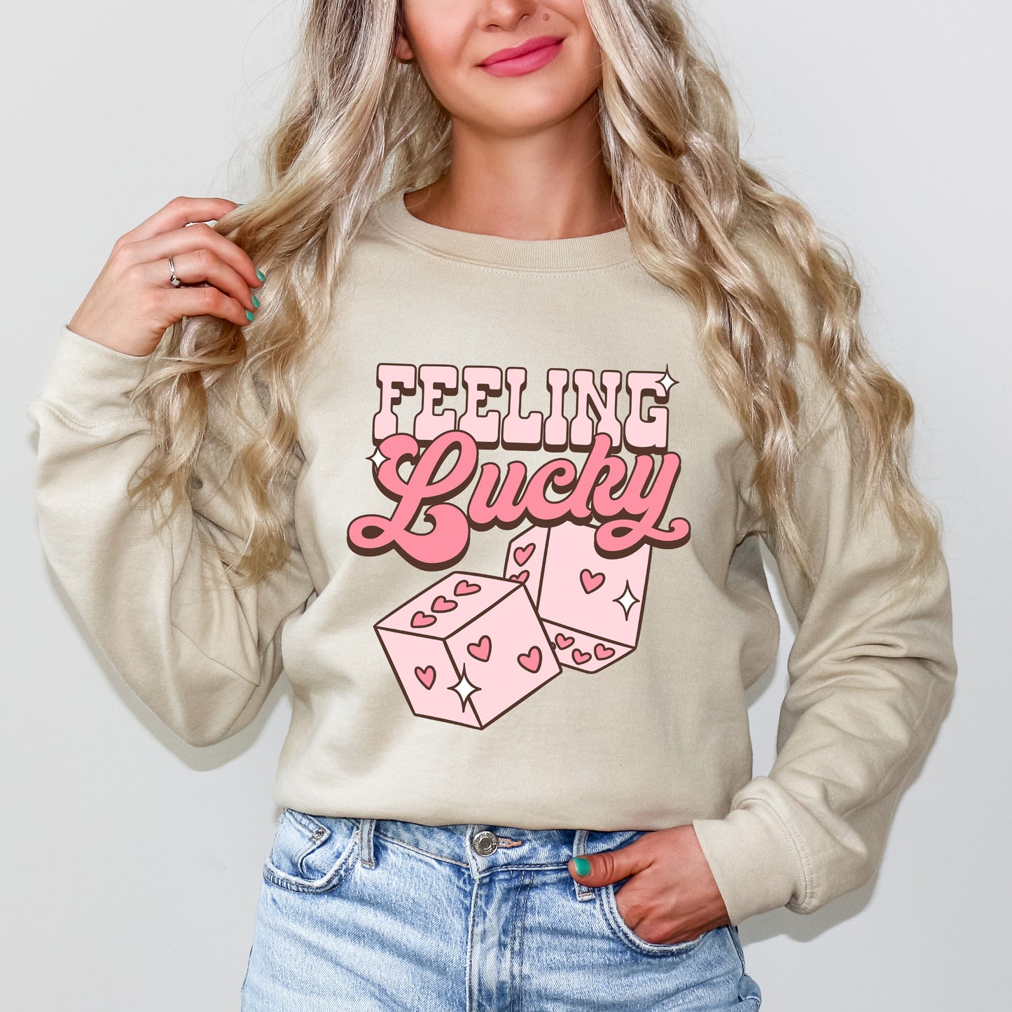 Feeling Lucky Dice | Sweatshirt