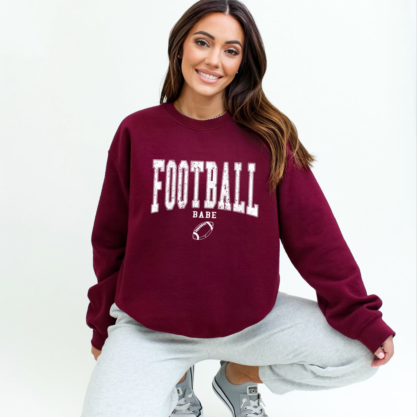 Varsity Football Babe | Sweatshirt