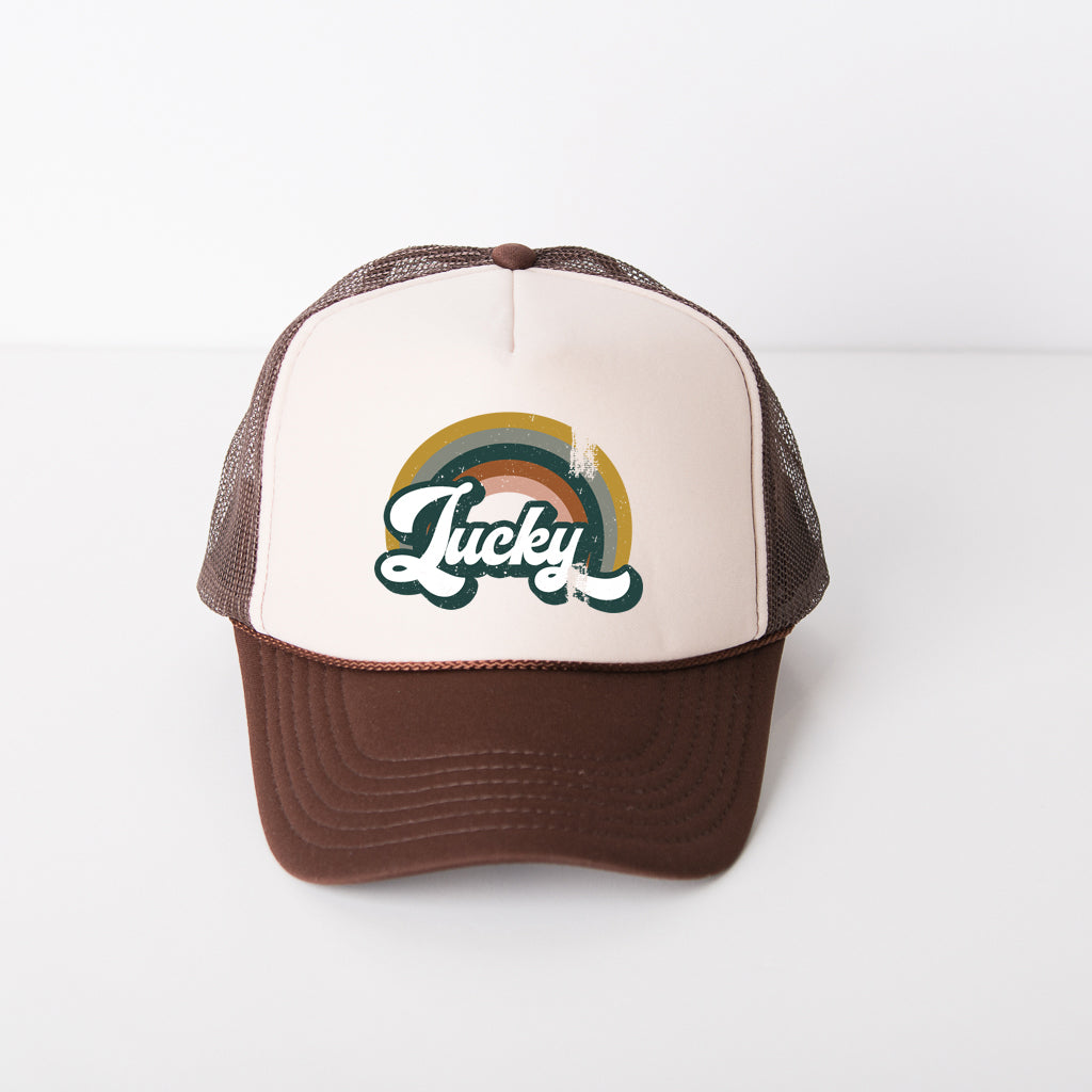 Lucky Rainbow | Foam Trucker Hat