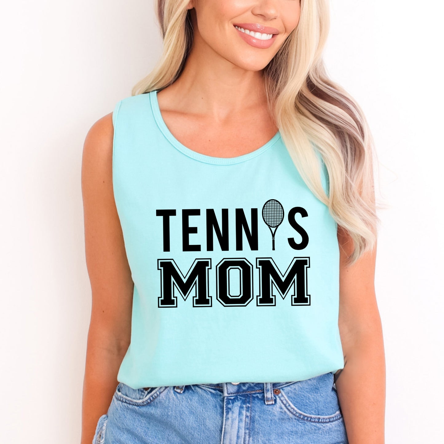 Tennis Mom | Garment Dyed Tank