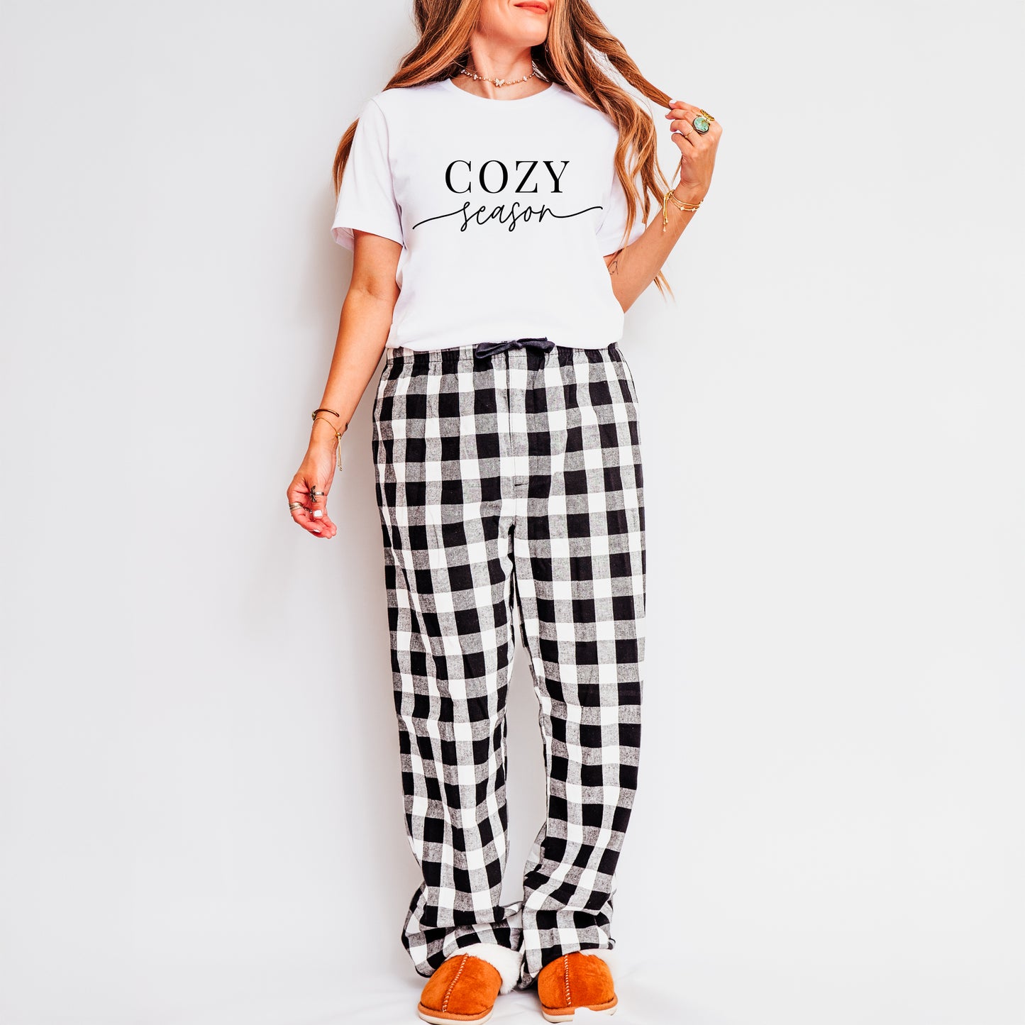 Cozy Season | Plaid Pajama Set