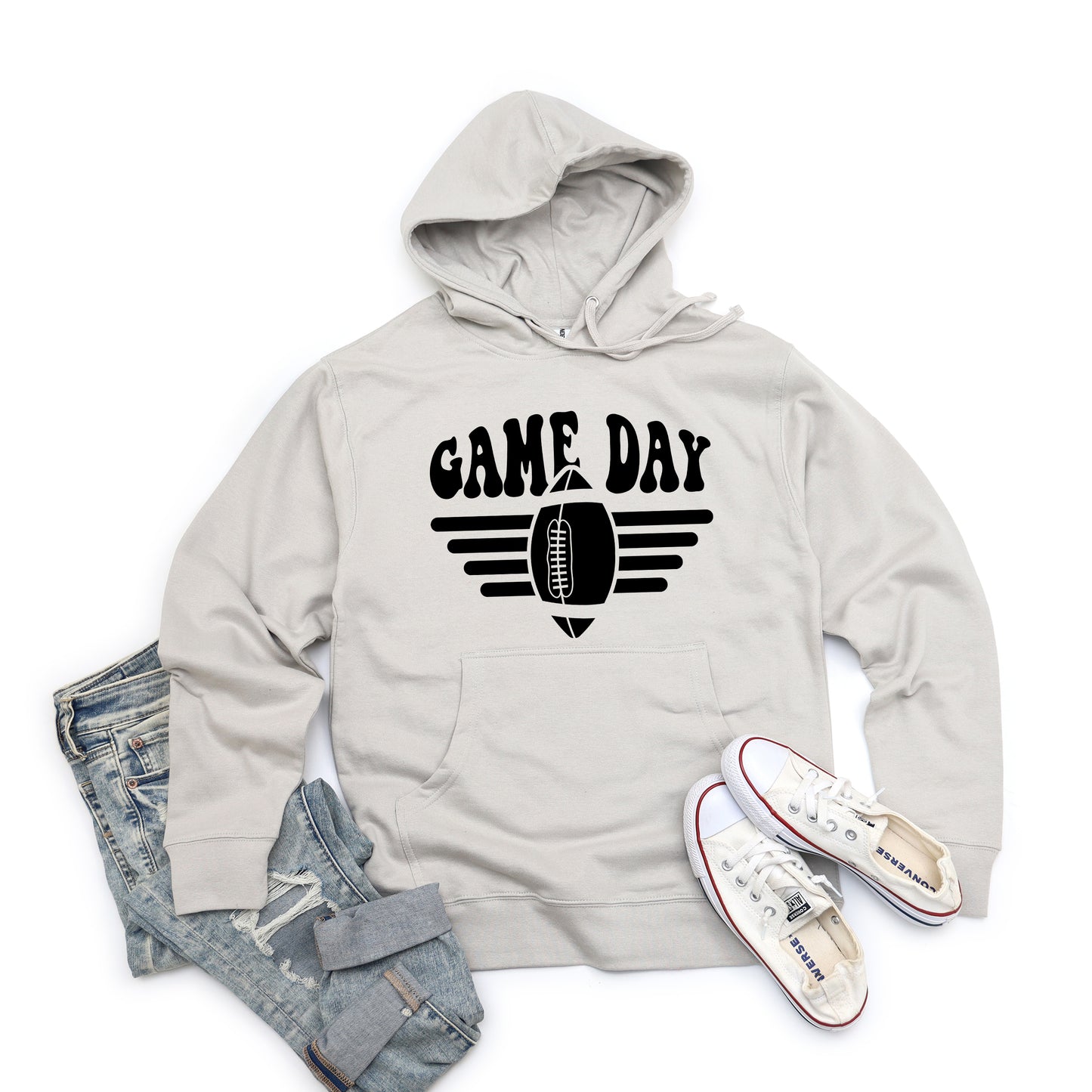 Football Game Day Stripes | Hoodie