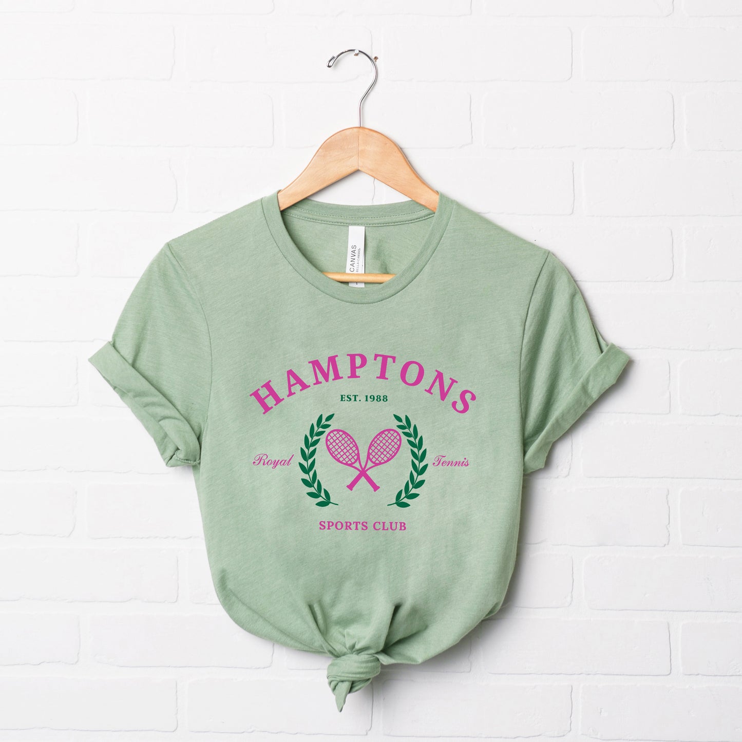 Hamptons Sports Club Tennis | Short Sleeve Crewneck