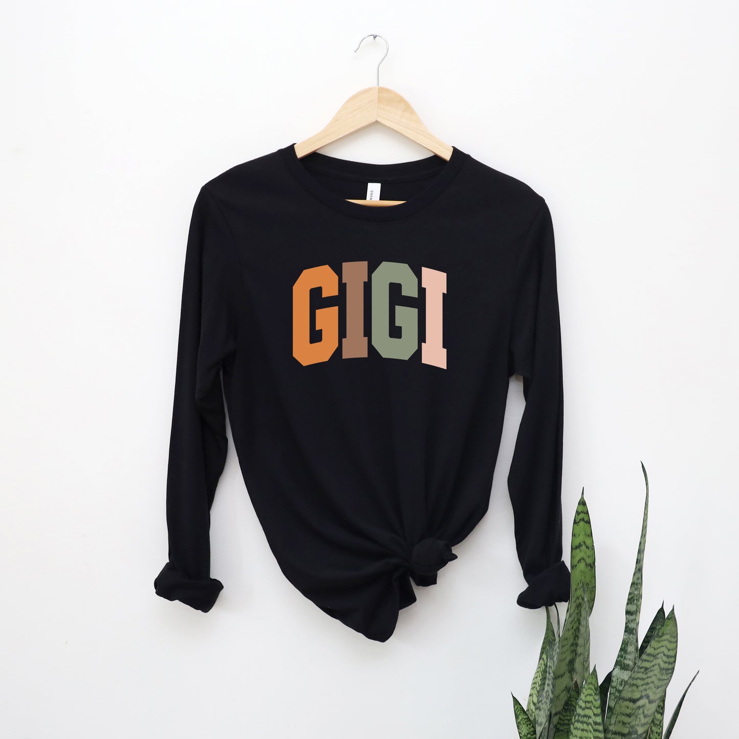 Gigi Colorful | Long Sleeve Crew Neck