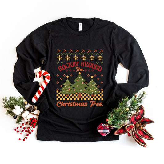 Rockin' Around Tree | Long Sleeve Crew Neck