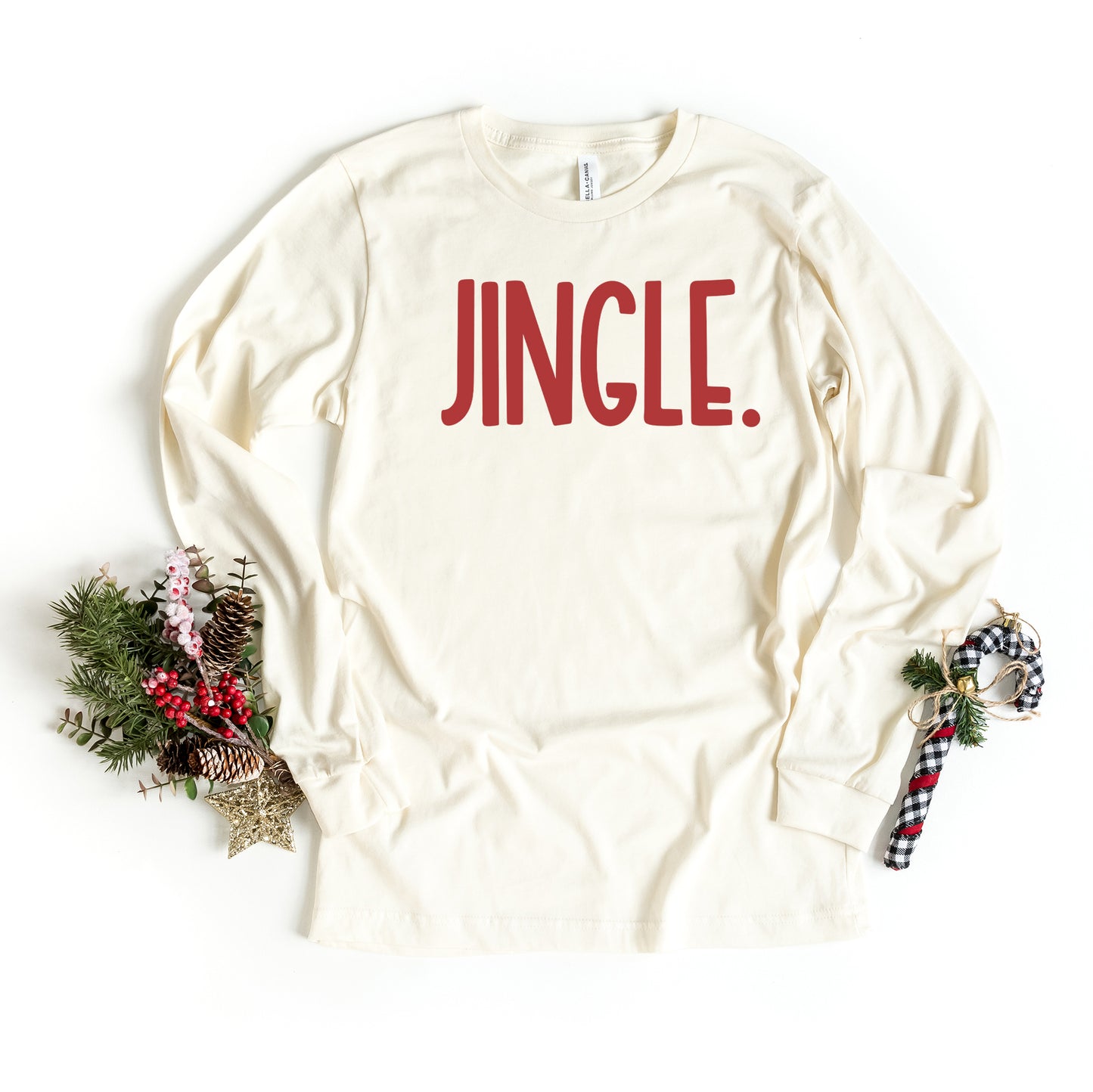 Jingle Bold | Long Sleeve Crew Neck