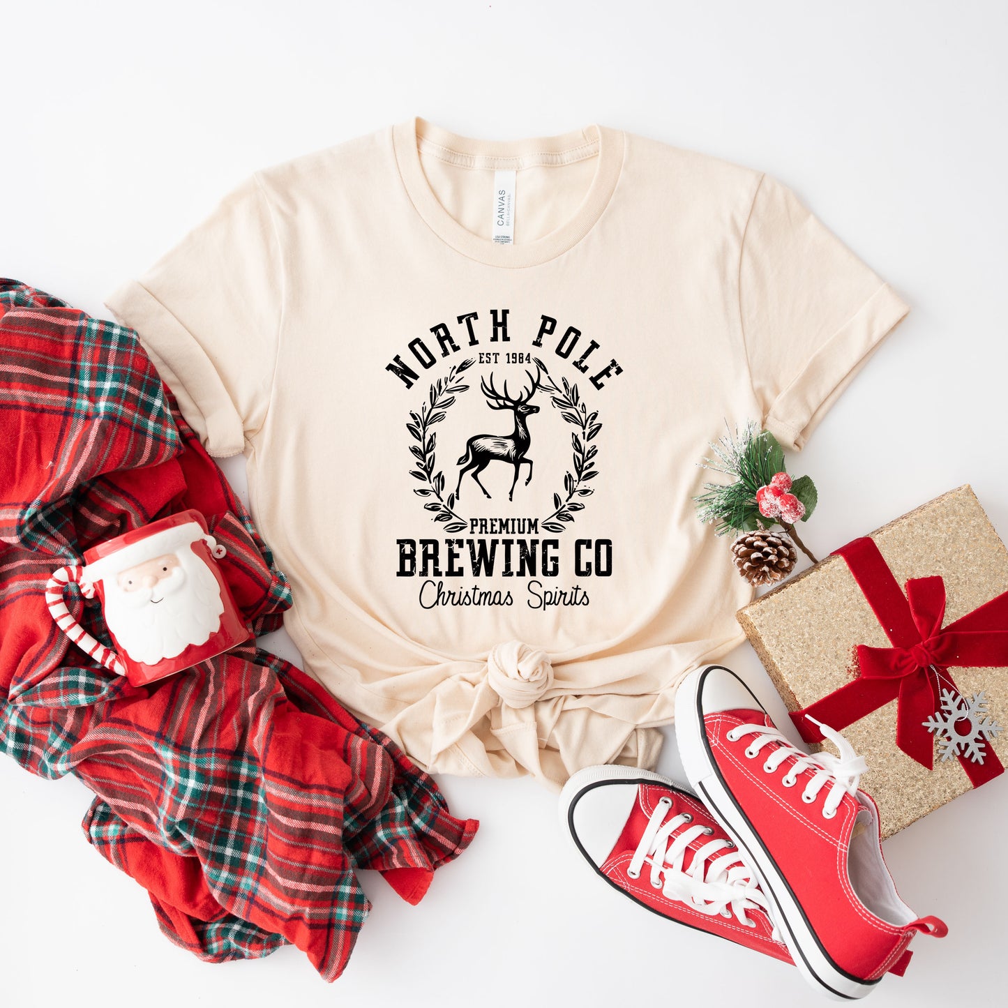 North Pole Brewing Co | Short Sleeve Crewneck