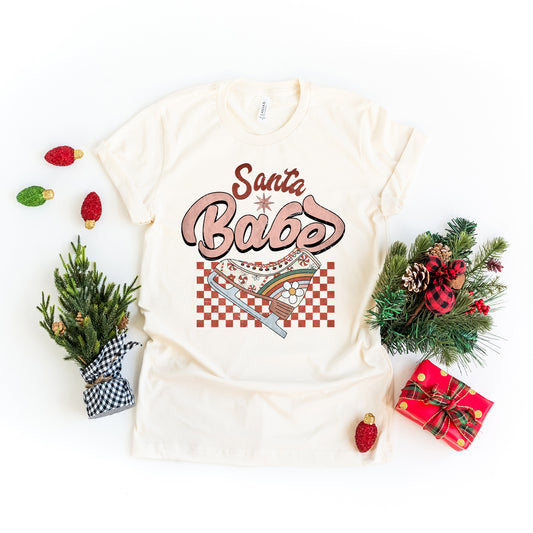 Santa Babe | Short Sleeve Crew Neck