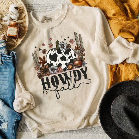 Howdy Fall Pumpkin | Sweatshirt