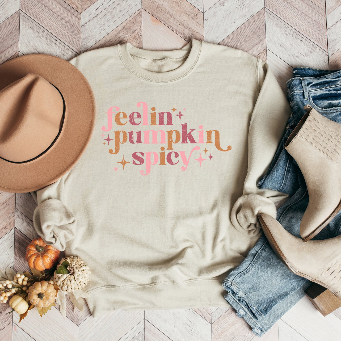 Feelin Pumpkin Spicy | Sweatshirt