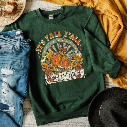 It's Fall Y'all Love | Sweatshirt